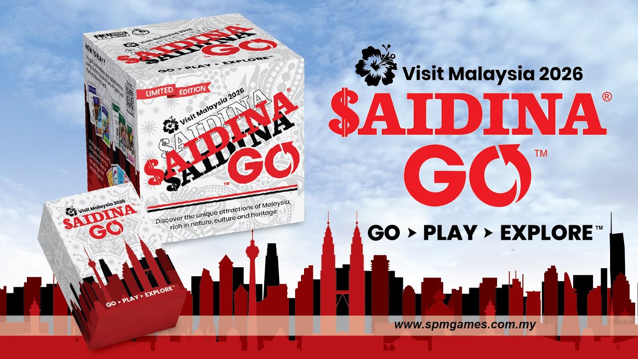 Official Unboxing and How to Play Saidina GO Visit Malaysia Year 2026 | SPM GAMES