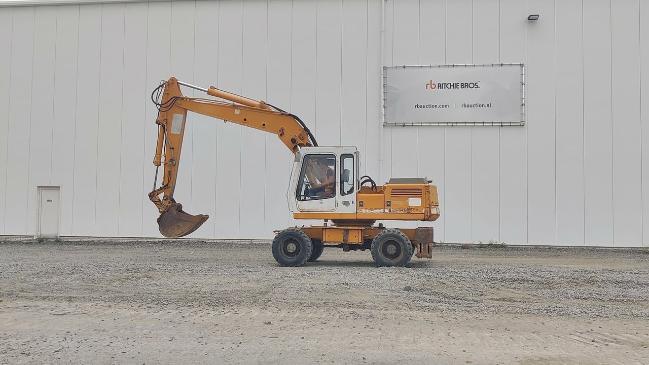 1994 Liebherr A902 Litronic Mobile Excavator | Moerdijk, NLD 8-10 September 2021