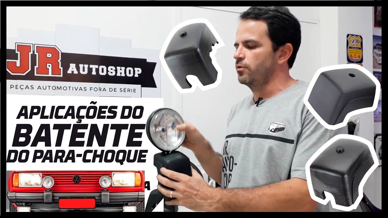 OS TIPOS DE BATENTES DO PARA-CHOQUE DO GOL QUADRADO E SUAS APLICAÇÕES | JR Autoshop