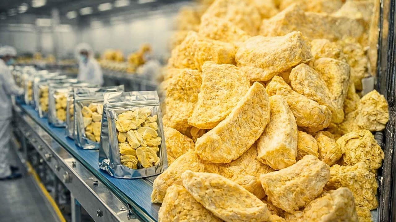 Inside a Factory: How Dried Durian Becomes Export-Ready