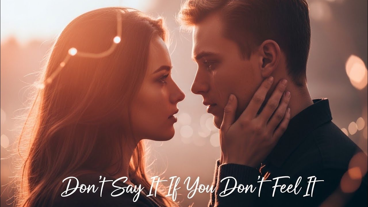 Don’t say it if you don’t feel it - Emotional Pop Ballad (Official Audio)