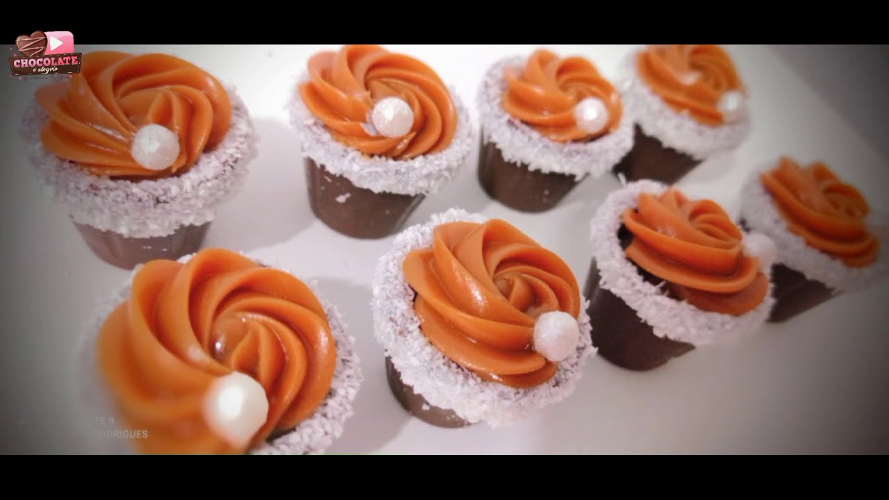 BOMBOM DE FESTA BEIJINHO COM DOCE DE LEITE