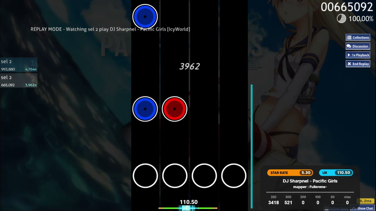 Jeyfor | DJ Sharpnel - Pacific Girls [IcyWorld] 99,98% 1x200!