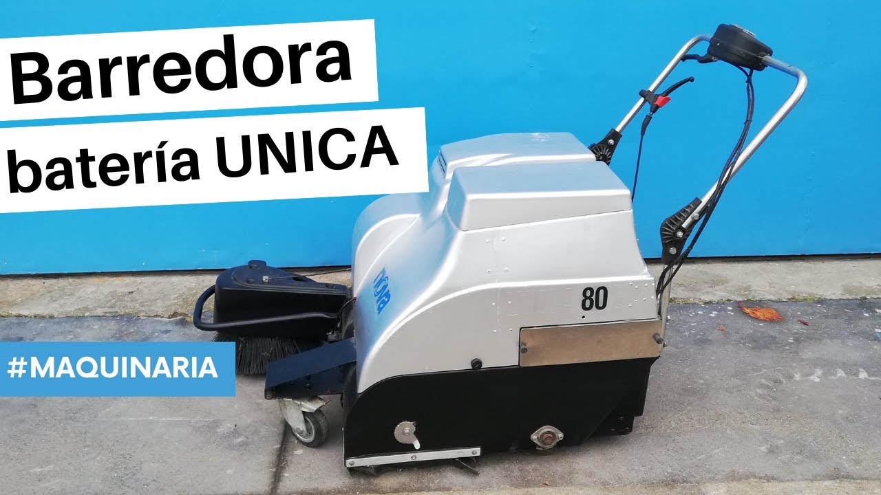 Barredora a batería UNICA 80