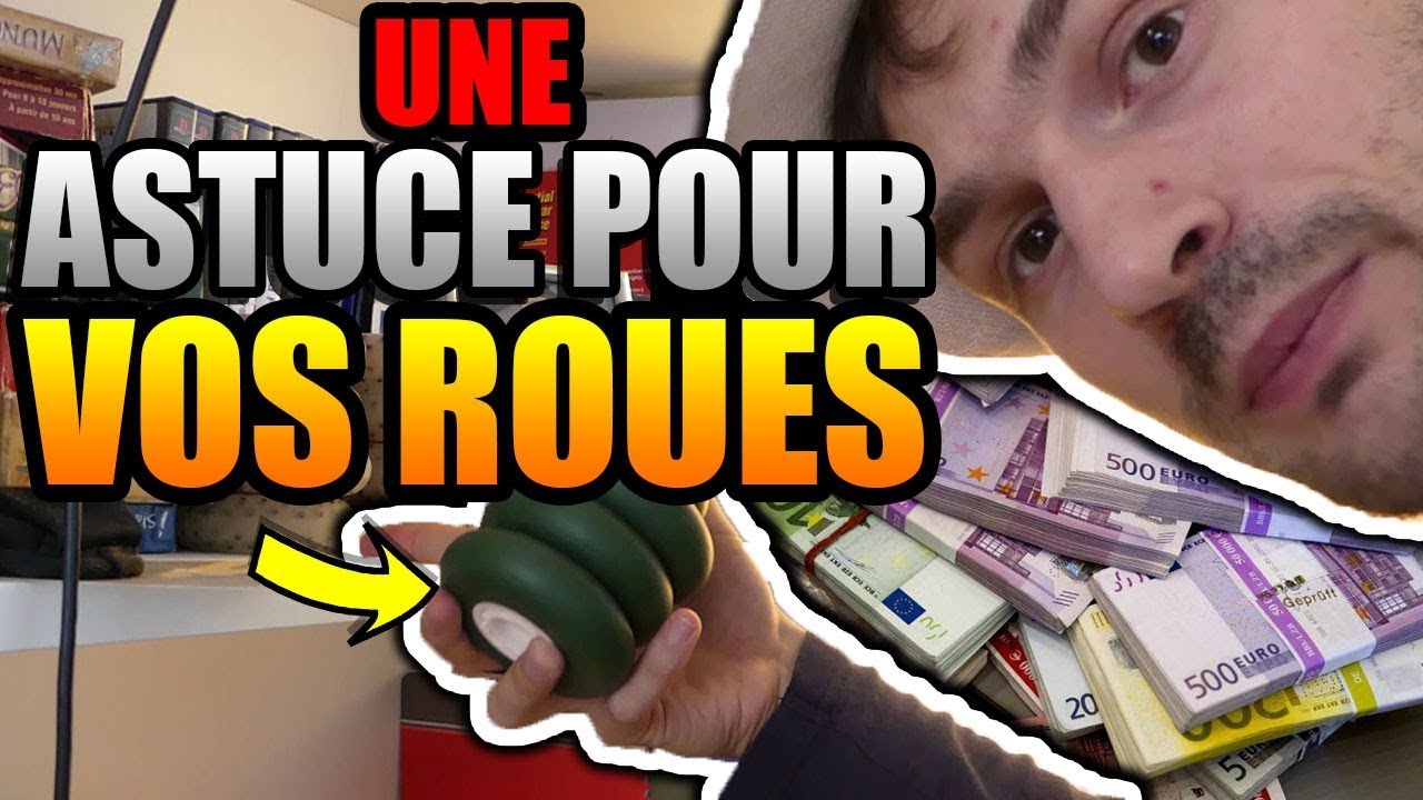UNE SUPER ASTUCE POUR AUGMENTER LA LONG€VIT€ DE VOS ROUES [ROLLER]