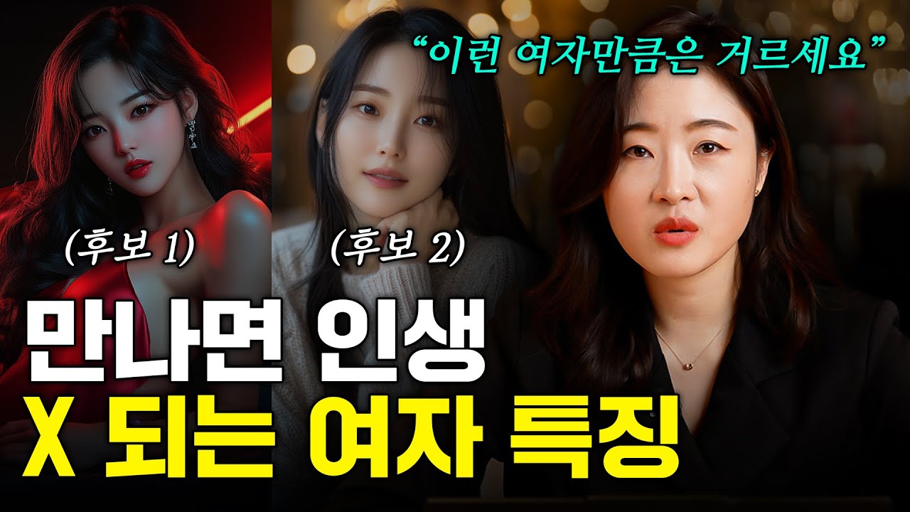 결혼하면 인생 x되는 여자 특징 5가지