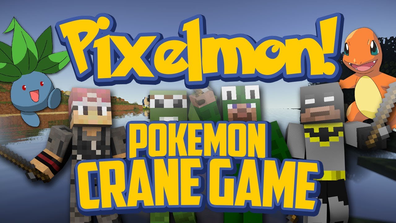 Мини-игра Pixelmon! Игра Pokemon Crane! с LittleLizardGaming и xRpMx13