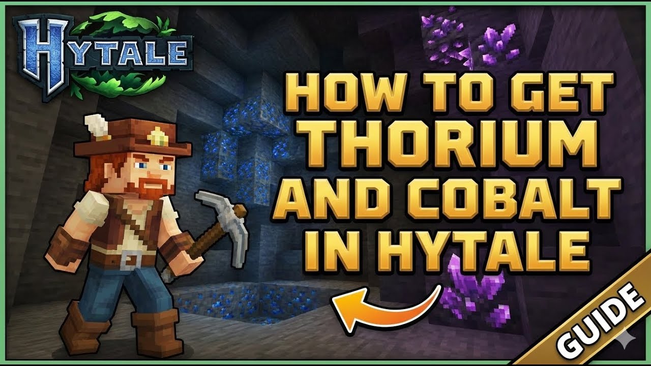 How to Find Thorium and Cobalt in Hytale