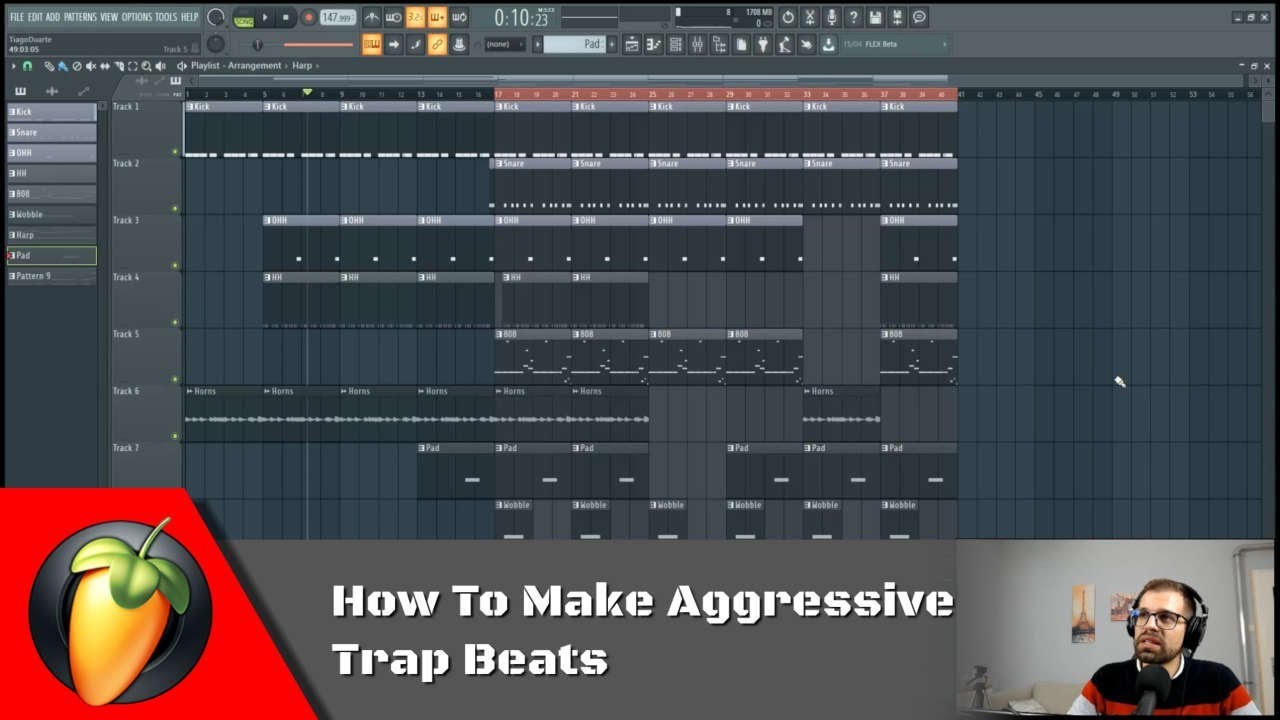 How To Make Aggressive Trap Beats | FL Studio Tutorial