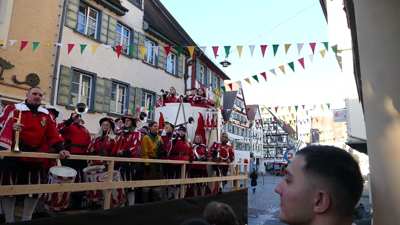 FZ Daugendorf am Fasnetsdienstag 2026 in Riedlingen 2. Video