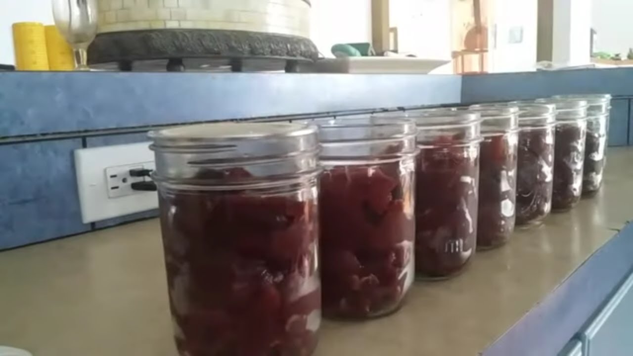 Pressure canning venison | Raw pack | canning deer meat | Preserving meat for long term food storage