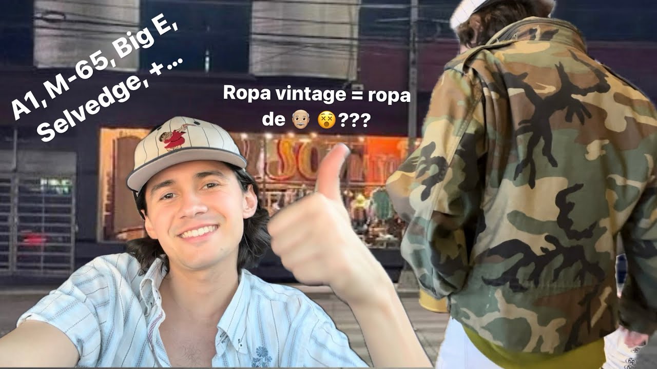 Ropa Vintage en TIJUANA (ft. Brujo Vintage) + vlog