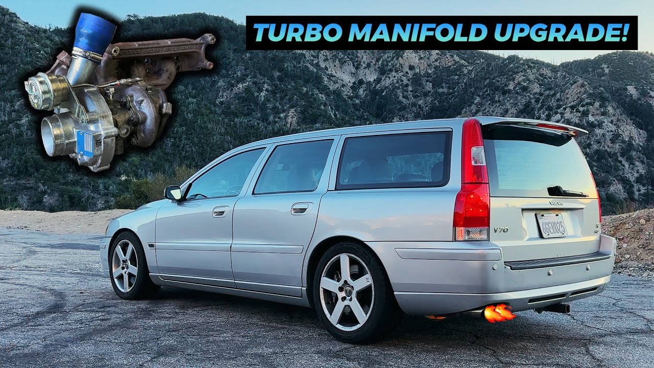 Японский турбоколлектор для моего шведского Volvo V70R