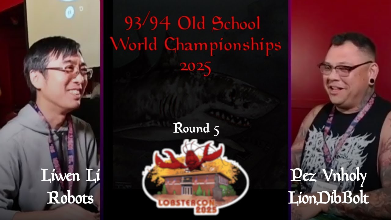 [Old School] Robots vs LionDibBolt - Round 5 - 93/94 OS World Champs 2025 at Lobstercon