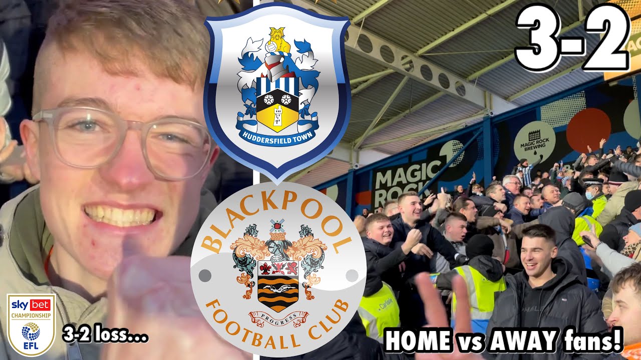 INCREDIBLE LIMBS & LATE DRAMA! HUDDERSFIELD 3-2 BLACKPOOL