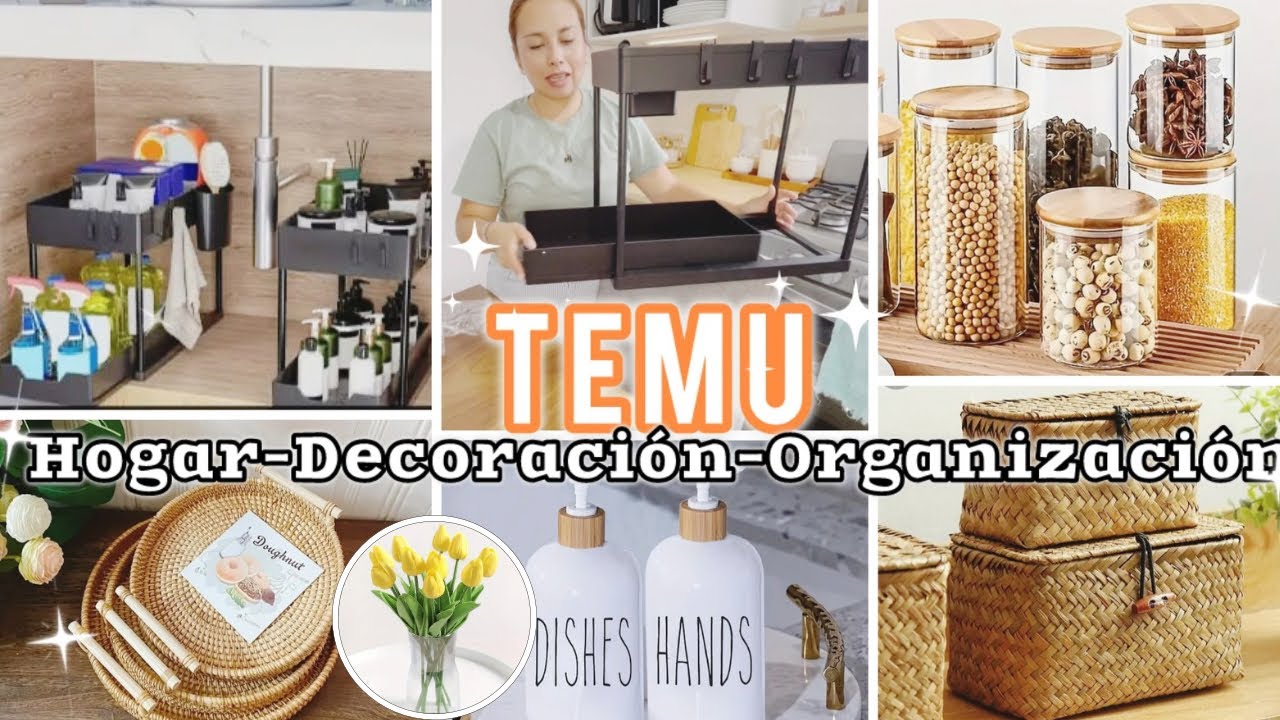 Decoración y Organización con TEMU🧡Compras para el hogar #temu  #temuhaul #temureview #shoptemu