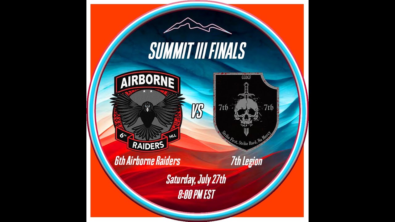 6th Airborne Raiders vs 7th Legion | HLL Summit S3 Finals | Console 49vs49 | 30-min delay