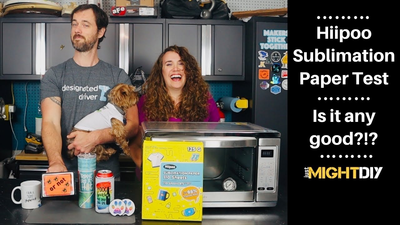 Is Hiipoo Sublimation Paper Any Good? | Test on Sublimation Haul