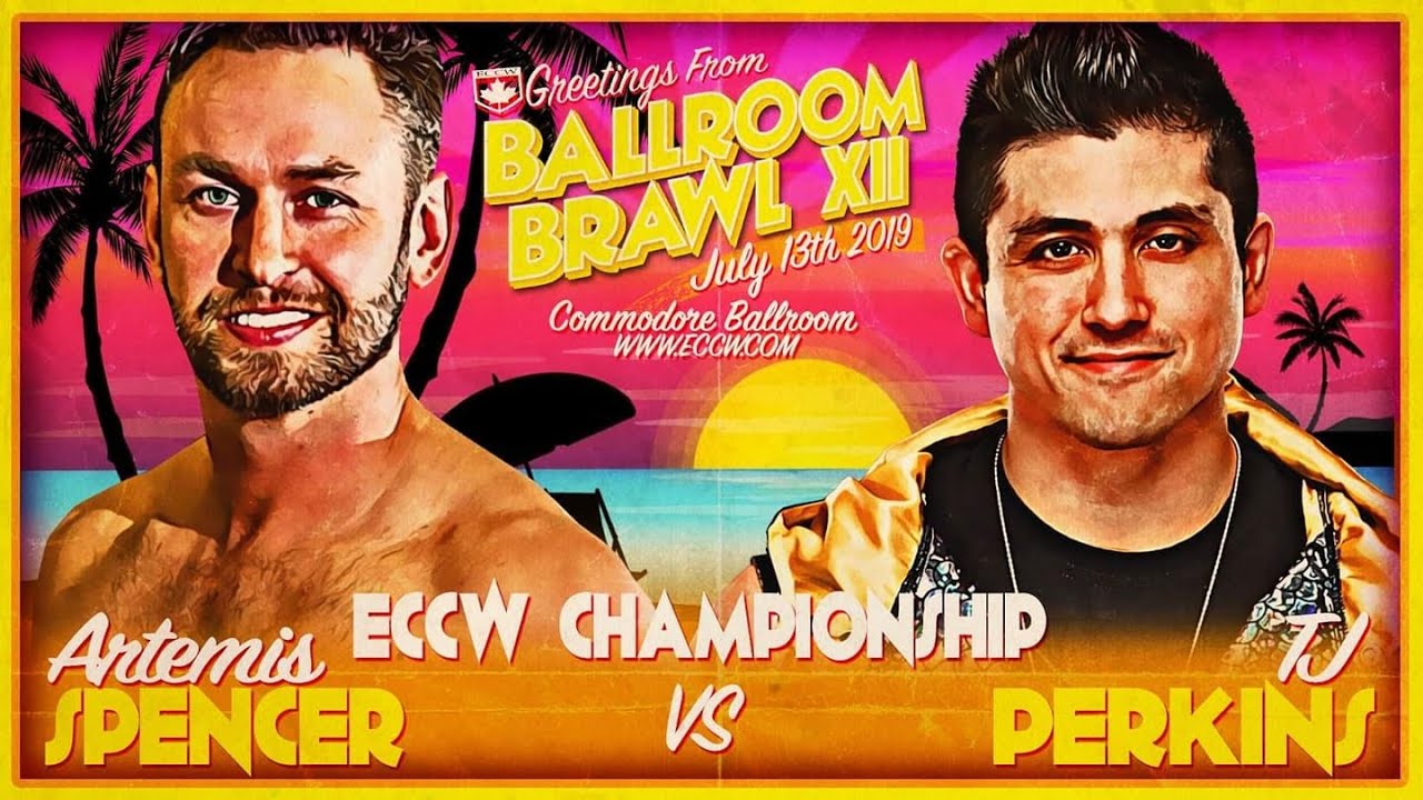 TJ Perkins vs. Artemis Spencer - ECCW Championship Match (7/13/19)  | ECCW Match of the Week