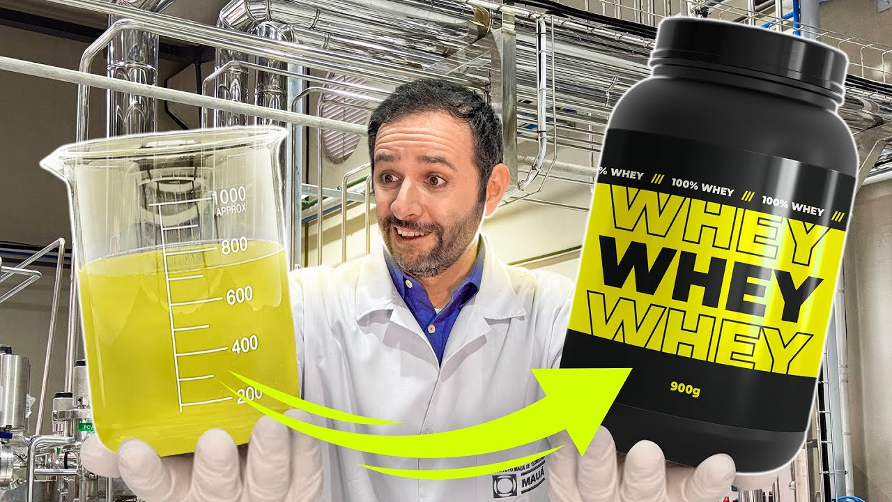Como o WHEY PROTEIN é FABRICADO #Boravê