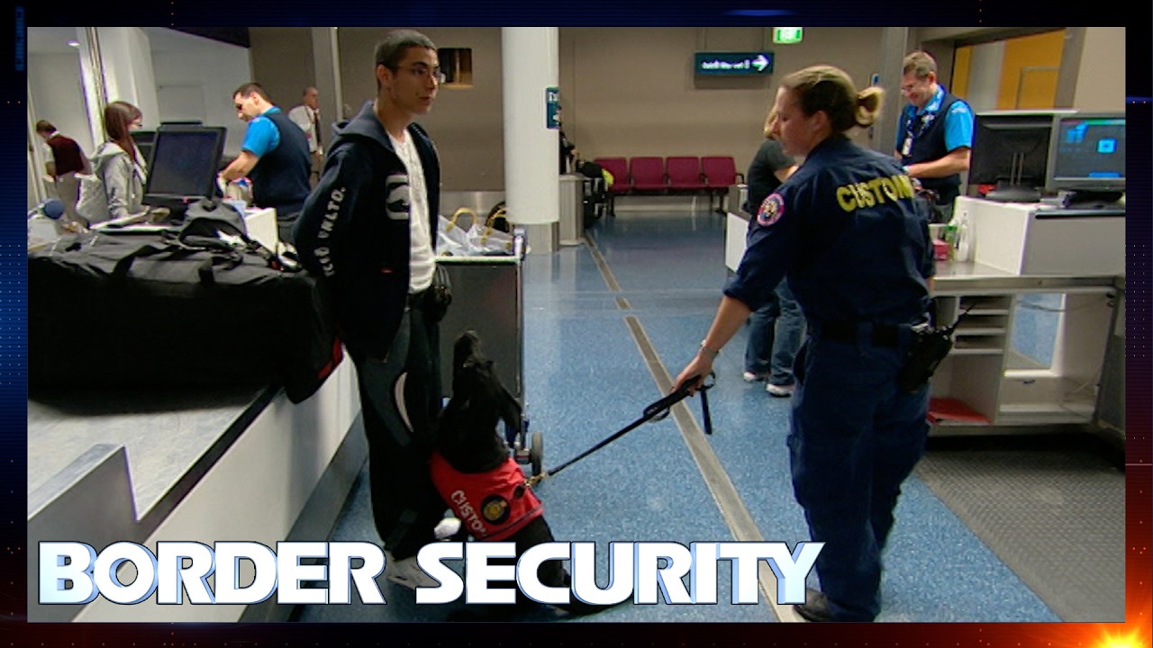 Nervous Man's Secret Stash Sniffed Out By Detector Dog | DOUBLE EPISODE | Border Security Australia