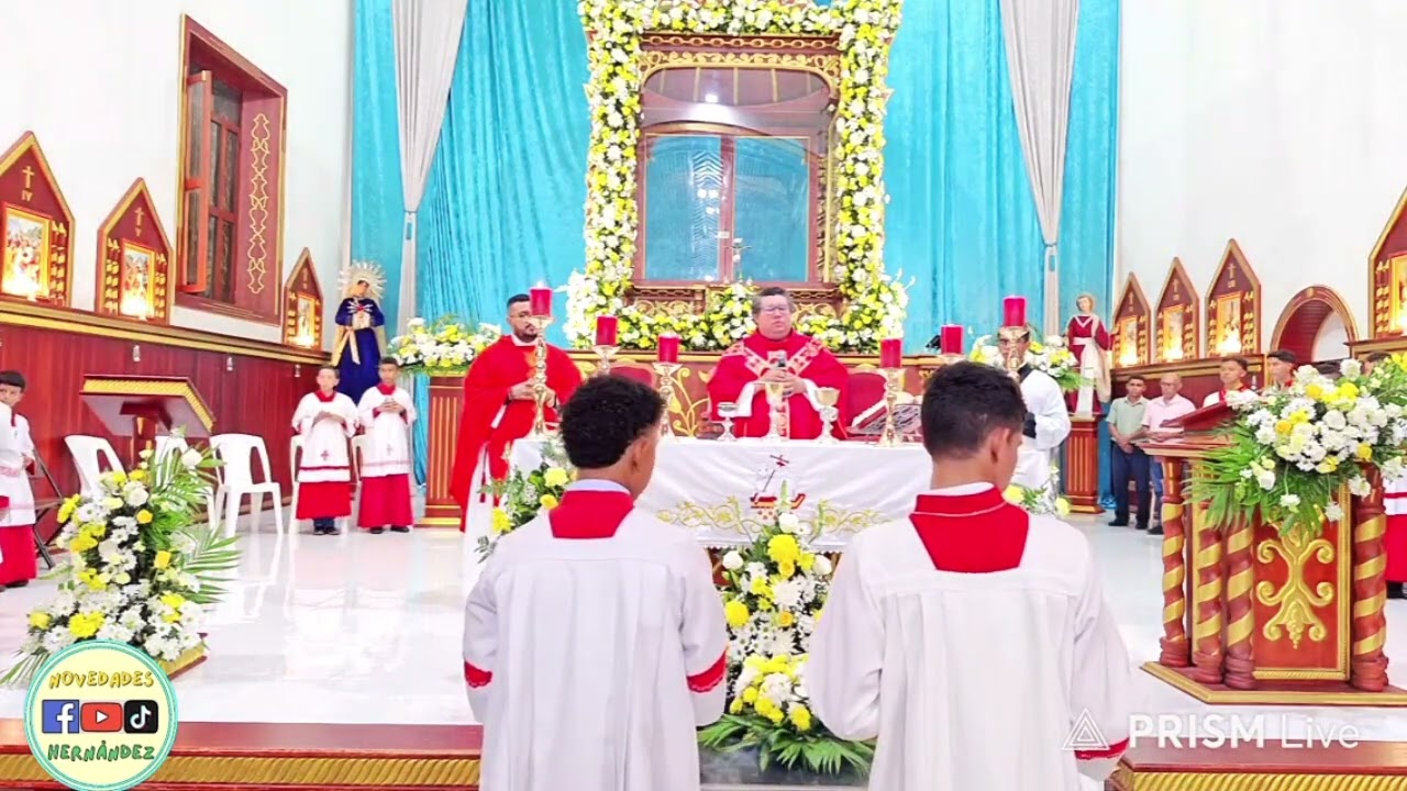Ofertorio Festividad de Nuestro Señor de los Milagros. Parroquia Señor de los Milagros. Ciudad Antig
