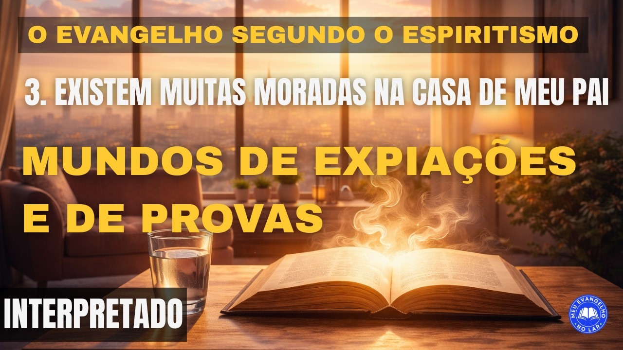 Mundos de Expiações e de Provas | CAP. 3 - EXISTEM MUITAS MORADAS NA CASA DE MEU PAI