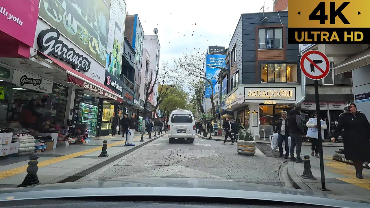 Çanakkale Biga | Çarşı ve Şehir Merkezi Turu | Canakkale Biga Driving Tour | 4K | 60fps | 2024 |