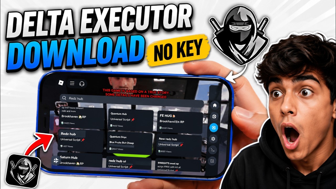 Delta Executor Download Tutorial - How To Download Delta Executor iOS & Android (NO KEY)