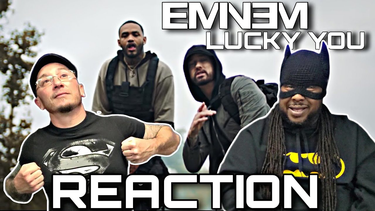 WE HAVE US A BANGER!!!! EMINƎM feat Joyner Lucas Lucky You REACTION!!!
