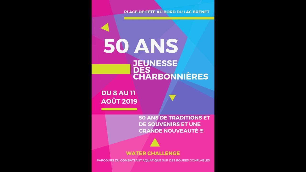 Water Challenge - 50 ans Jeunesse les Charbonnières