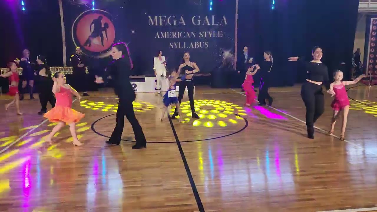 MEGA GALA AMERICAN STYLE SYLLABUS 2025 MINI KIDS CHACHACHA