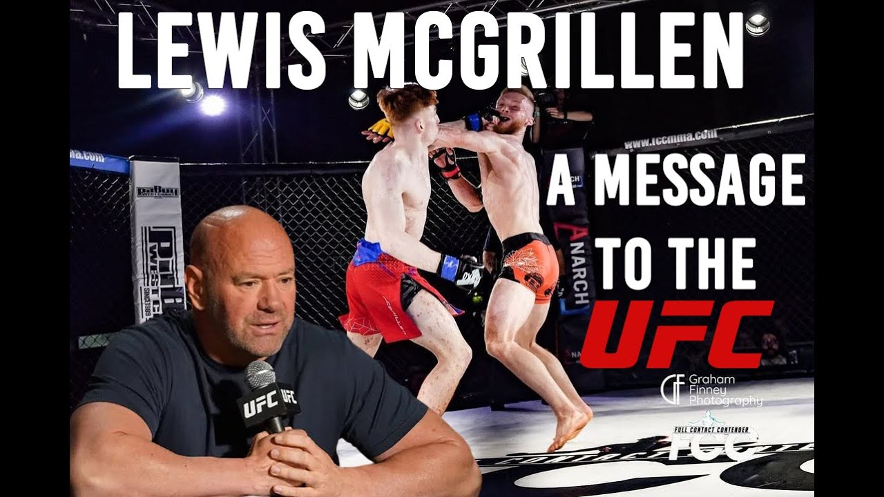 Lewis McGrillen - A Message to the UFC - ShotByZig