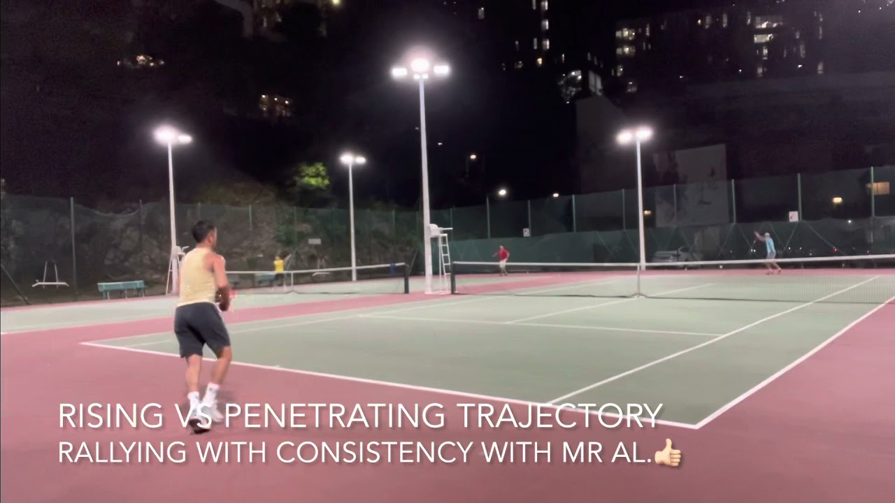 Rising vs Penetrating Trajectory 🎾👍🏻Rallying for consistency with Mr AL.👍🏻⭐️Important one‼️