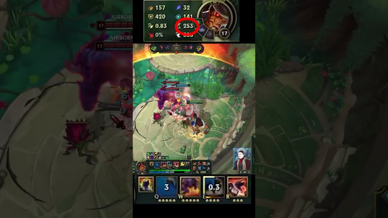 【League of Legends】Alistar with infinite Ability Haste? #leagueoflegends #league #riotgames