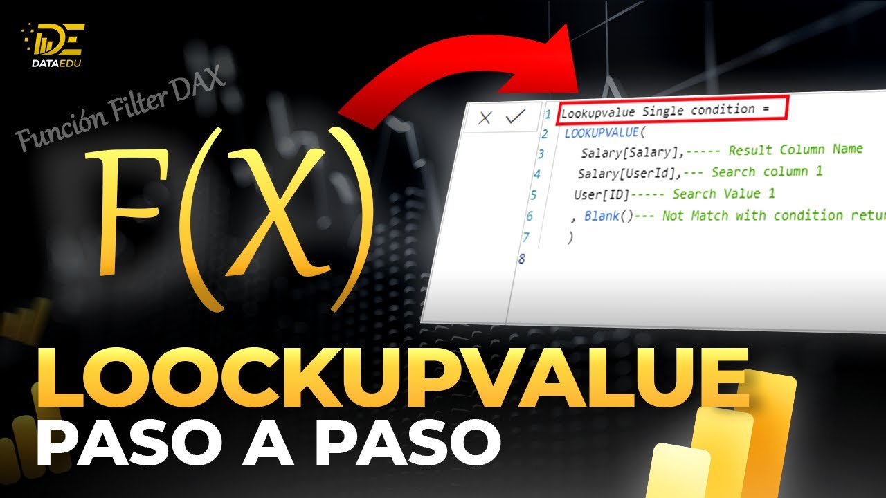 LOOKUPVALUE en Power BI: Aprende a Buscar Valores como un Experto