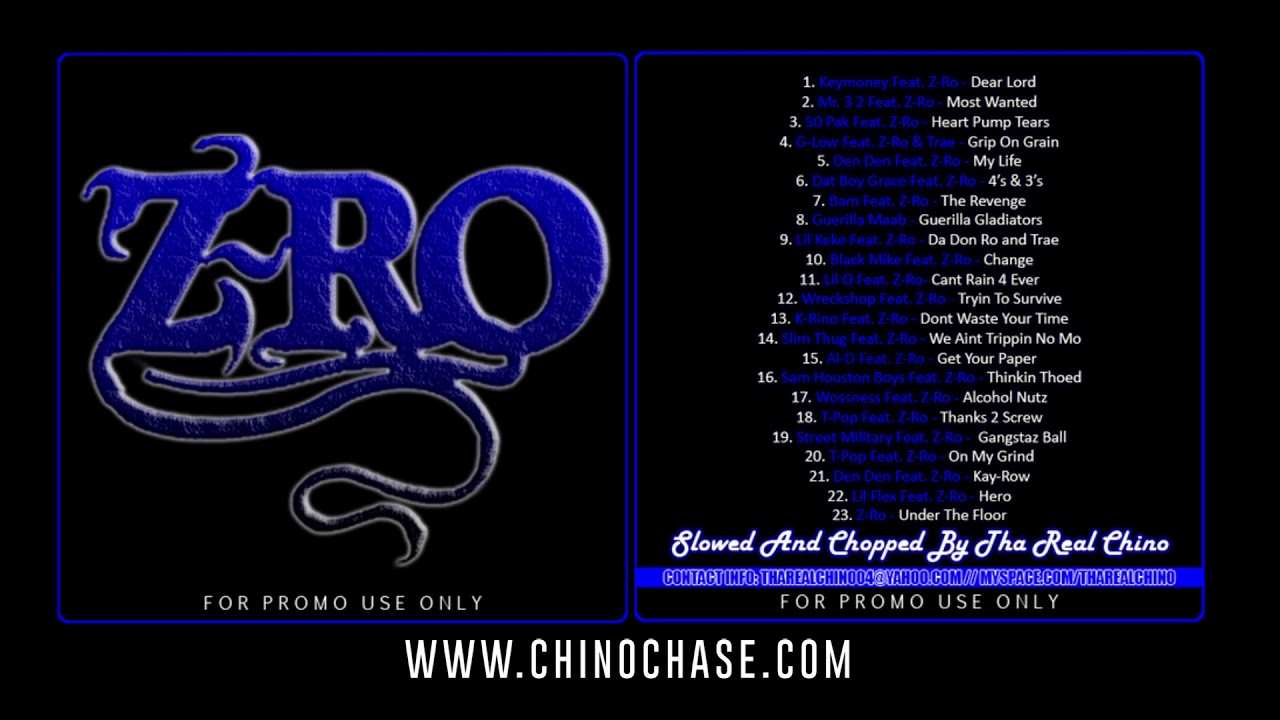 Z-Ro Hood Hitz [Full Mixtape]
