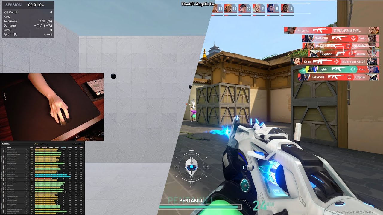 day 110 of 10 mins of kovaaks: val deathmatch