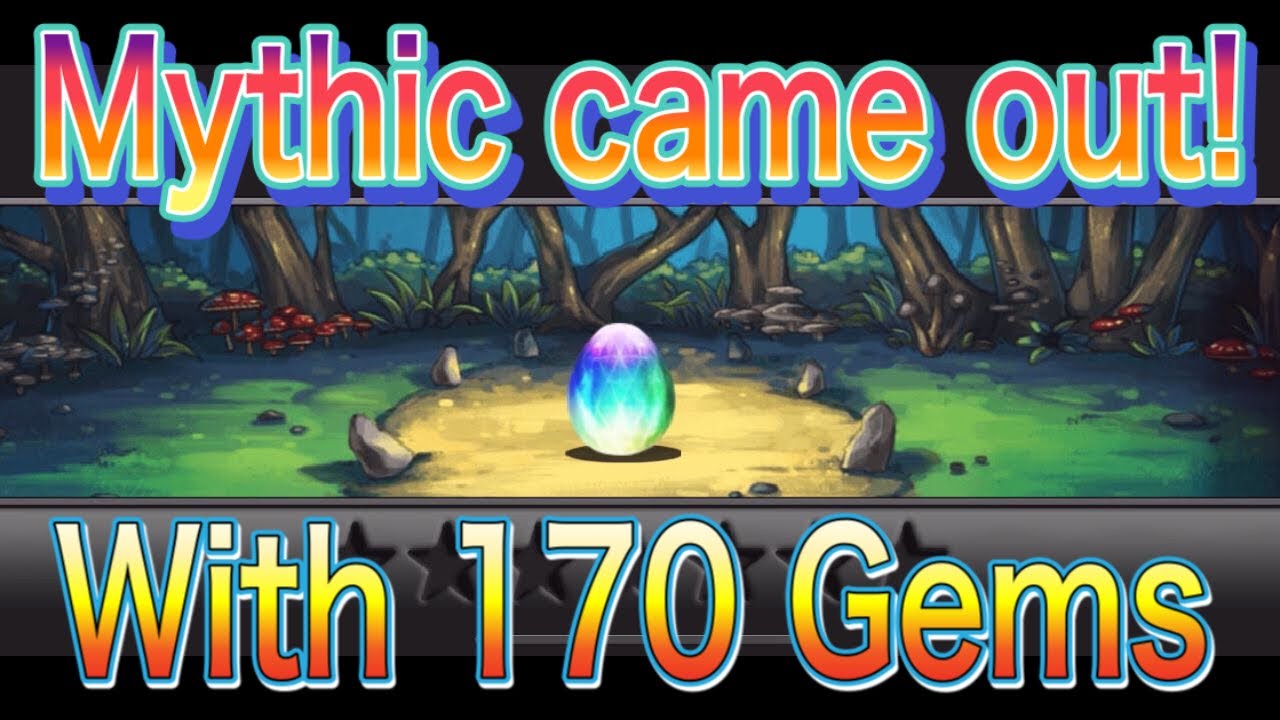 【Neo Monsters】Get Mythic! Egg hatch with 170 Gems