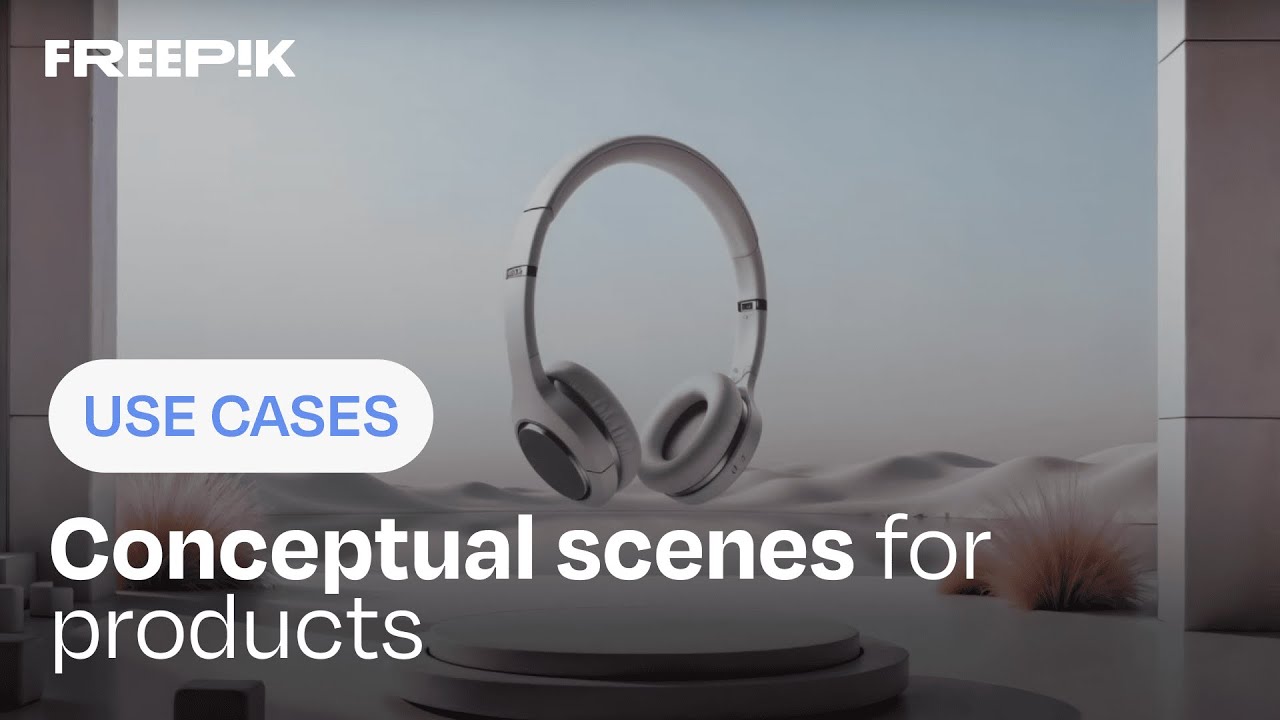 How to make product scenes using AI | Freepik Use Cases