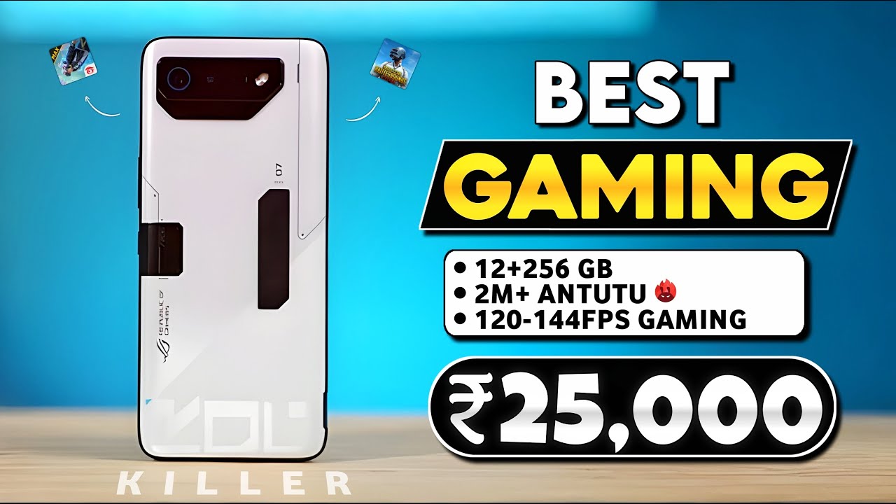 GAMING KING 🔥 | Top 5 Best Gaming Smartphones Under 25,000 in August | Best Killer Phones under 25k