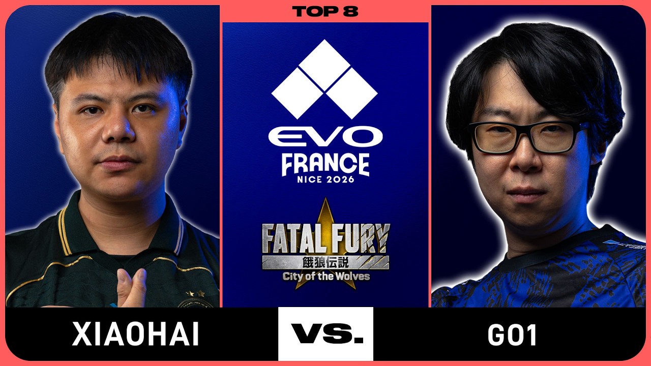 Evo France 2026: GO1 vs Xiaohai | FATAL FURY: City of the Wolves | Losers Finals