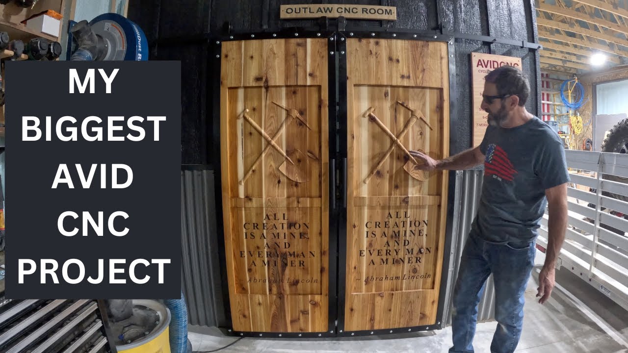 MY BIGGEST 3D PROJECT WITH AVID CNC