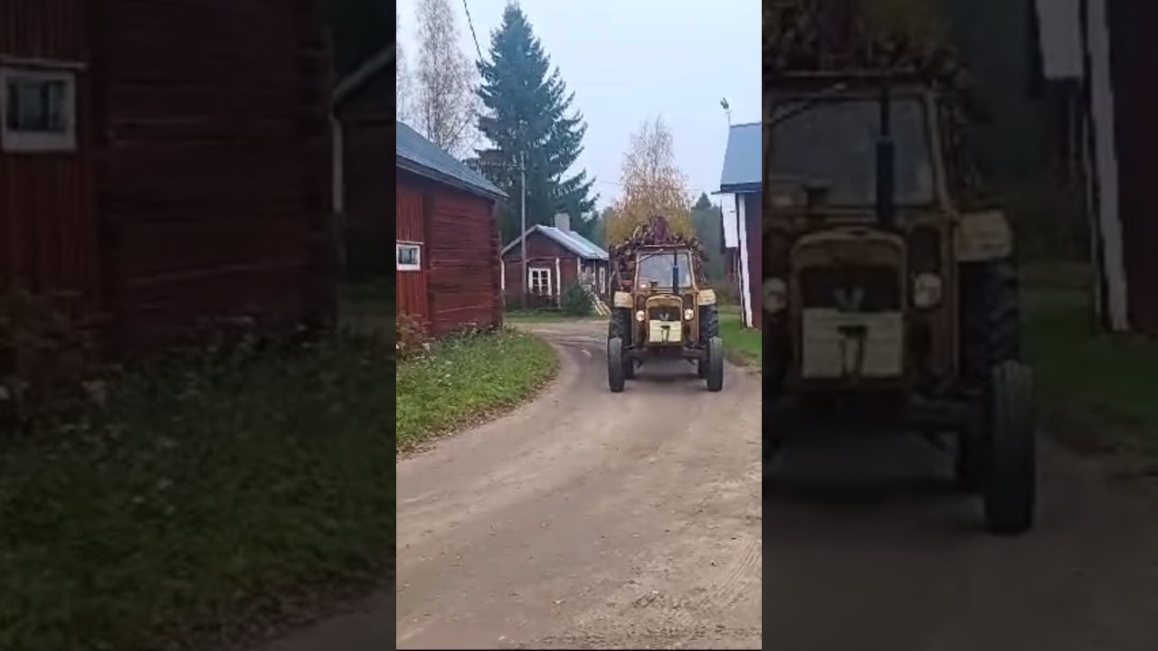 Valmet 500 & mets&auml;k&auml;rry, kyll&auml; l&auml;htee...