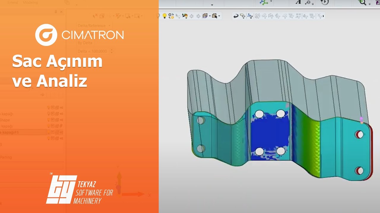 Cimatron Sac Açınım ve Analiz