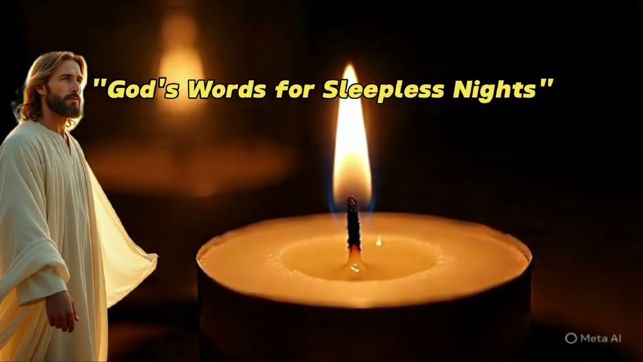 God's Words for Sleepless Nights - 2 Hours of Peace & Comfort #dailybibleinspiration #dailybible