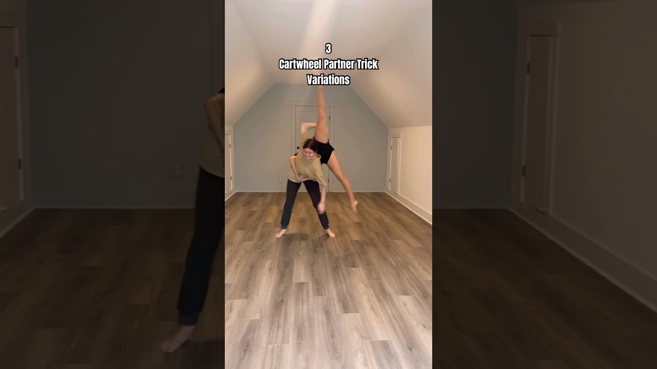 Who is your partner for two people stunts? 