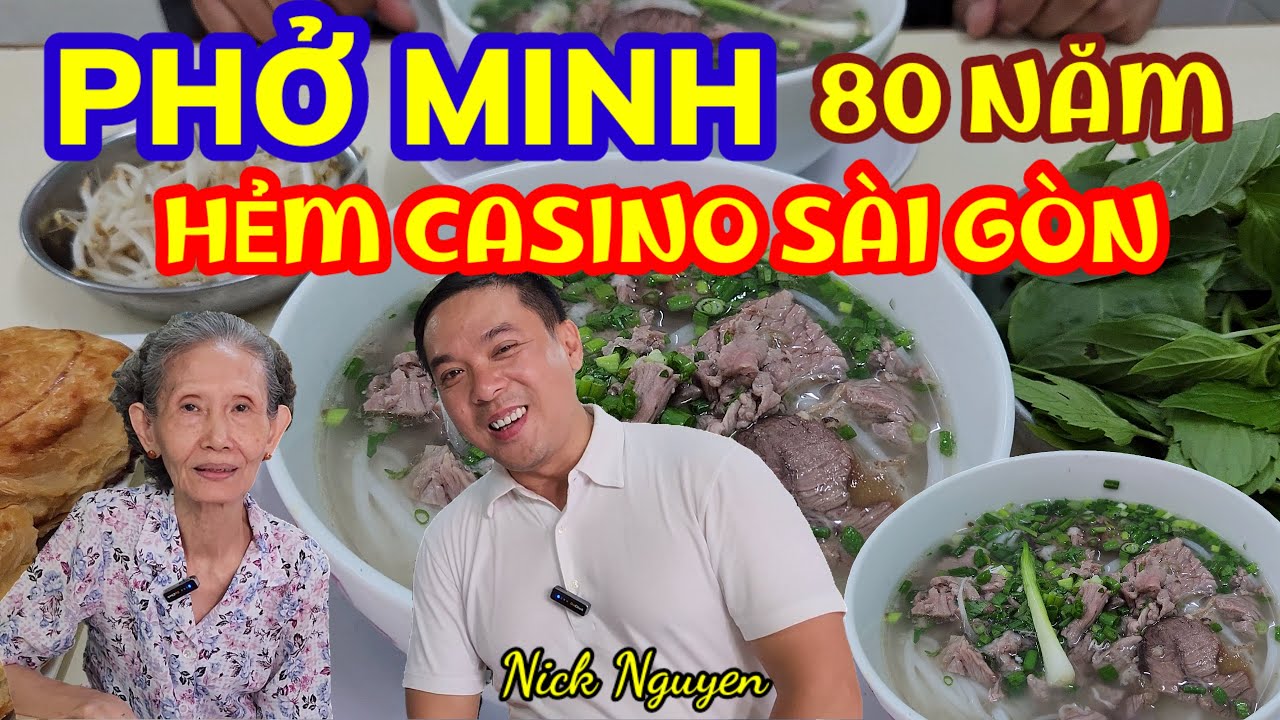 PHÁT HIỆN QUÁN PHỞ HƠN 80 NĂM Ở HẺM CASINO SÀI GÒN XƯA CỰC NGON || Ẩm thực Sài Gòn || Nick Nguyen