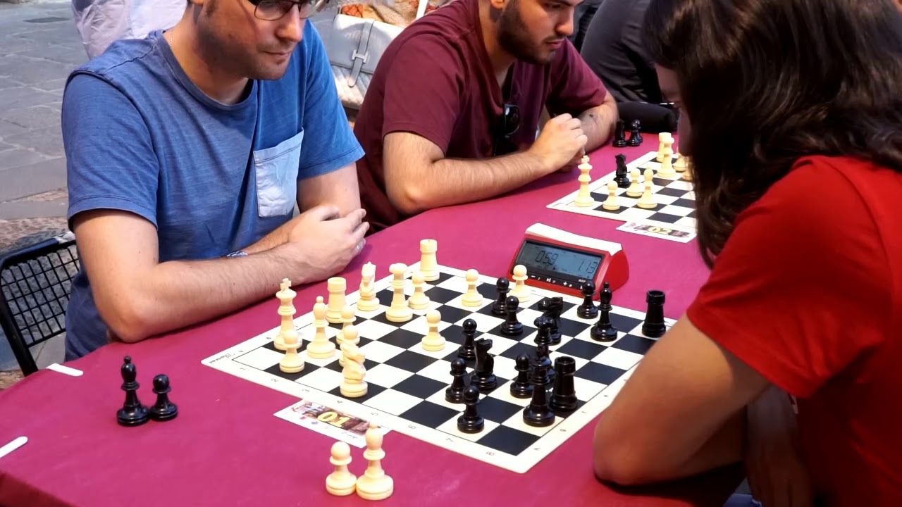 Campeonato de España de Blitz 2019 (3): GM Ibarra - MF Jímenez