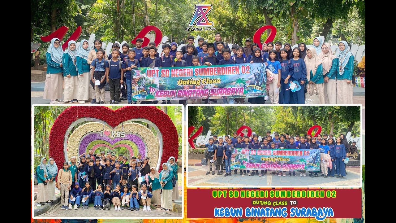 FULL VIDEO UPT SD NEGERI SUMBERDIREN 2 OUTING CLASS TO KEBUN BINATANG SURABAYA